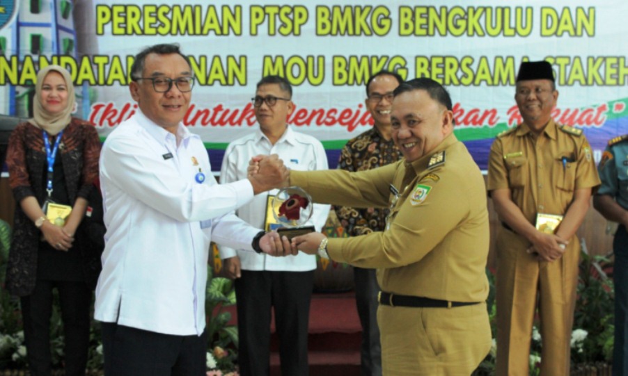 Pemprov Bengkulu Apresiasi Pelayanan Informasi BMKG