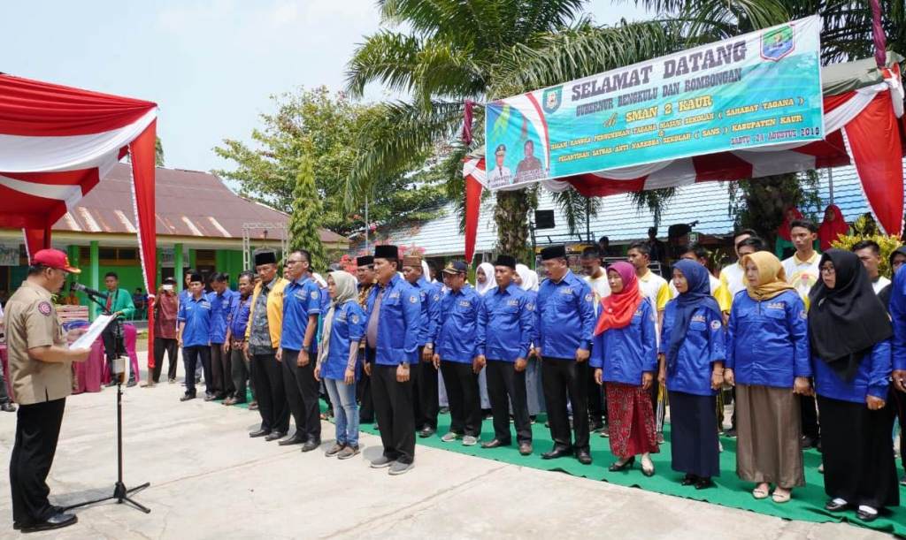 Sahabat Tagana dan SANS Kaur Dikukuhkan