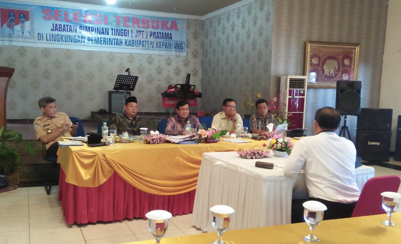 Delapan Jabatan Kepala OPD Kepahiang Dilelang, Siapakah yang Duduk?