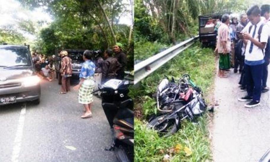 Hantam Pickup, Pelajar Bengkulu Selatan Tewas Ditempat
