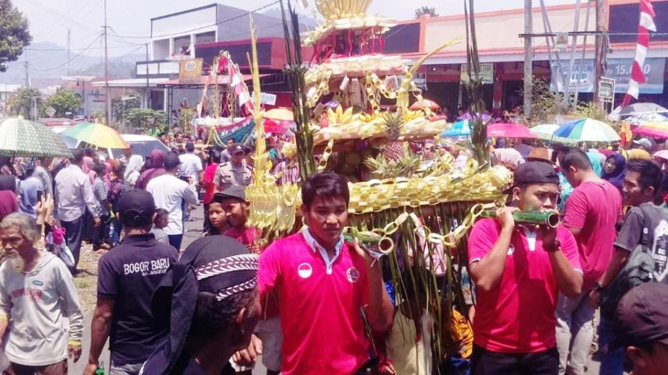 Sambut Tahun Baru Islam, Desa Bogor Baru Gelar Sedekah Bumi