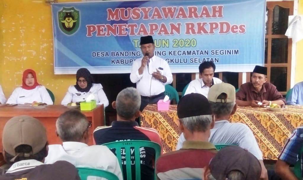 Pemdes Banding Agung Gelar Musdes Penetapan RKPDes 2020