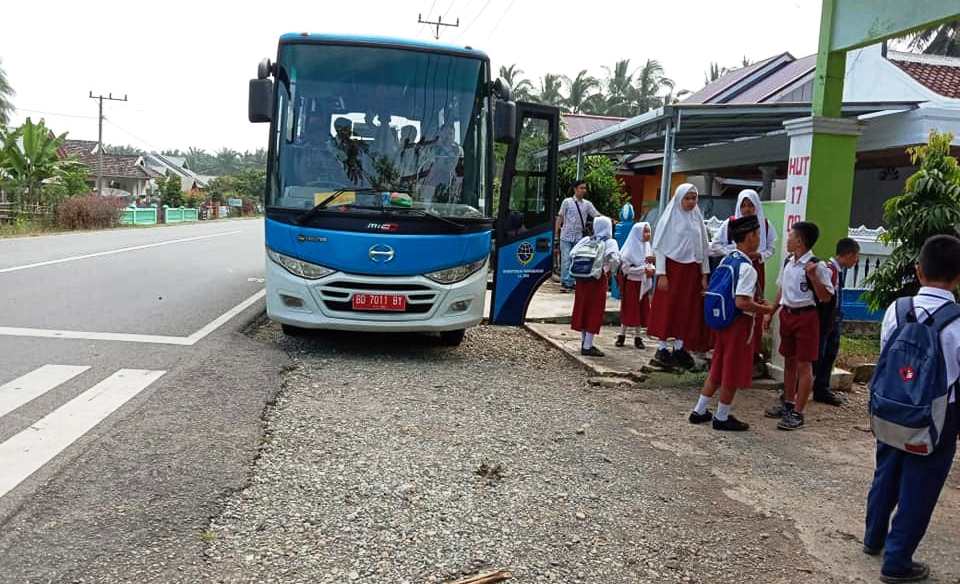 Tambahan Dua Bus Sekolah Siap Beroperasi Oktober Mendatang