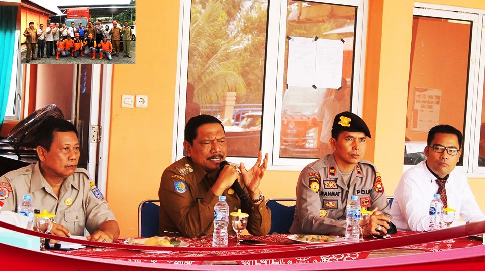 Atasi Karhutla, Bupati Mian Berangkatkan TIM RCD Ke Enggano