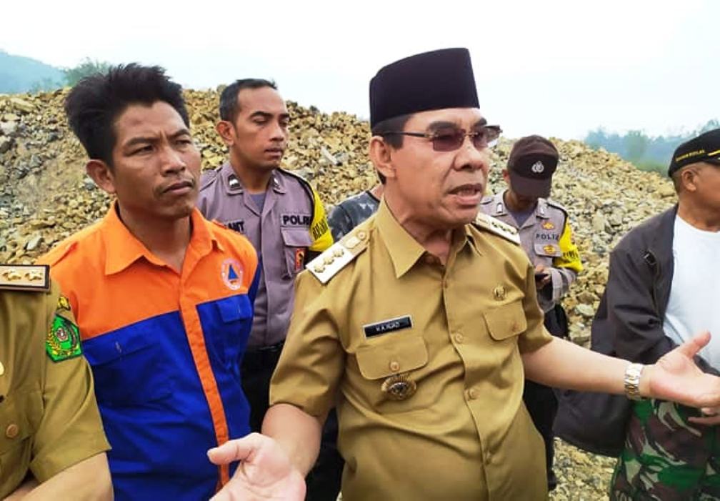 Rusak Situs Budaya Rejang, Bupati Hentikan Aktivitas Penambangan