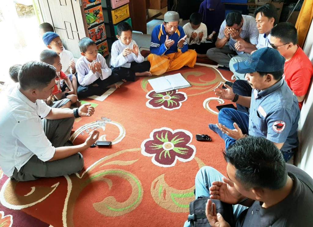 Usai Dilantik, SMSI Kepahiang Gelar Doa Bersama dan Santuni Anak Yatim