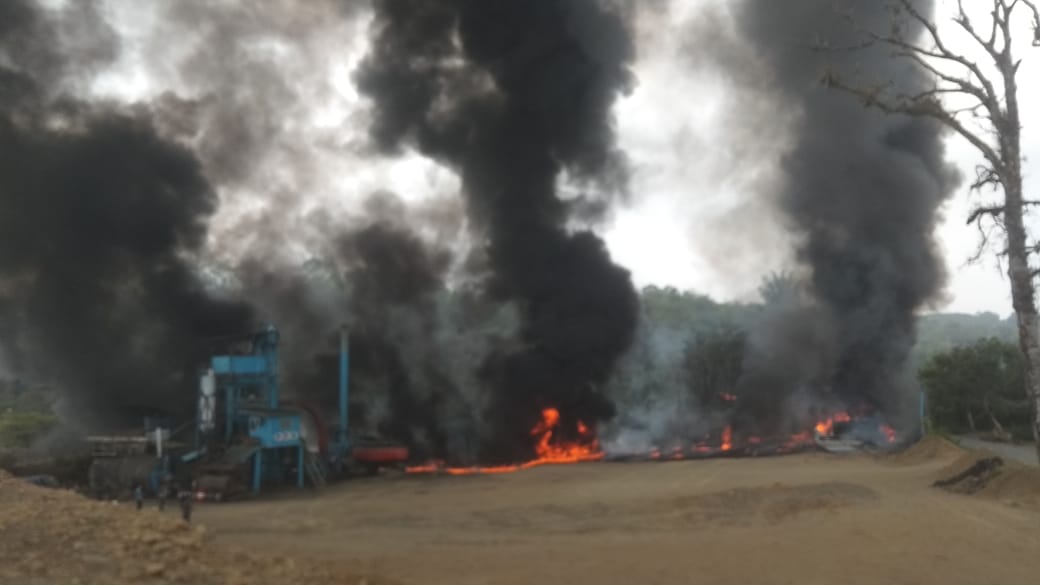 Kuari Milik PT.PPA Terbakar, Masyarakat: Memang Sudah Lama Bikin Resah