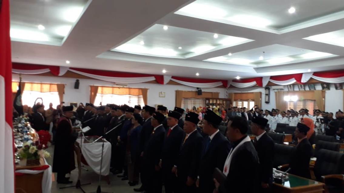 Sukses Dilantik, Berikut Daftar Lengkap Anggota DPRD Bengkulu Utara Periode 2019-2024