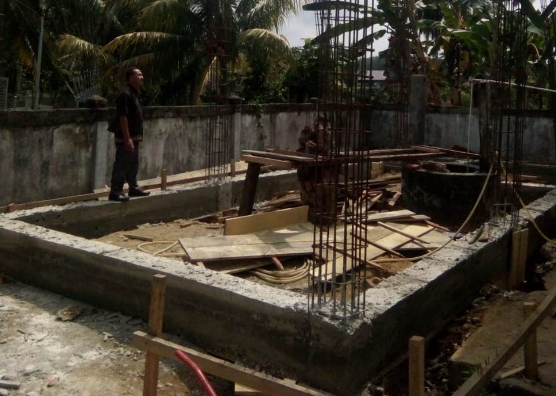 Maksimalkan Dana Desa, Pemdes Babatan Ilir Seginim Bangun Posyandu