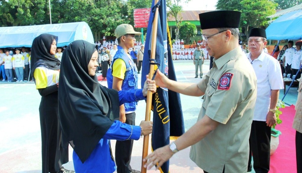 Sahabat Tagana dan SANS Kota Bengkulu Dikukuhkan