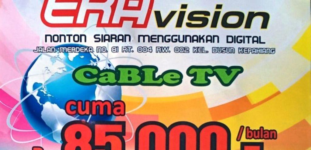 Nonton TV Digital, Era Vision Pilihannya