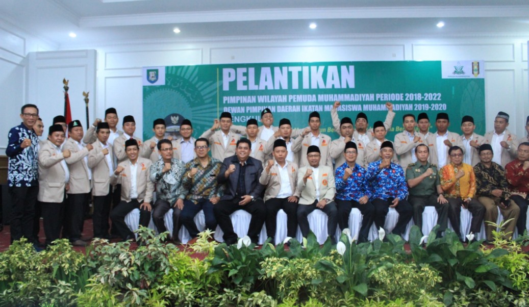Pemuda Muhammadiyah dan IMM Bengkulu Resmi Dilantik