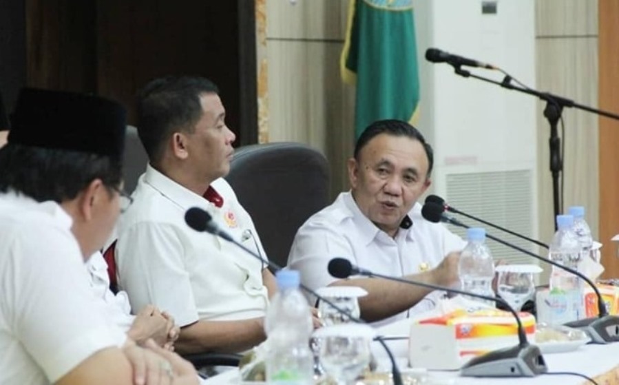 KONI Bengkulu Bersama Pemprov Bengkulu Rapat Evaluasi Persiapan Porwil X Se-Sumatera