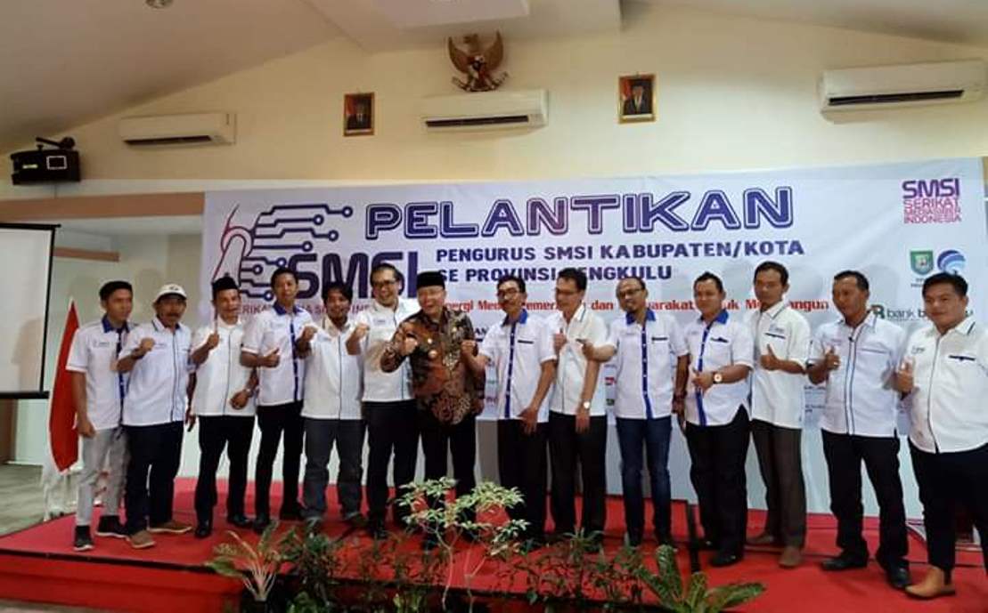 Pengurus SMSI Kabupaten/Kota Dilantik, Berikut Susunannya