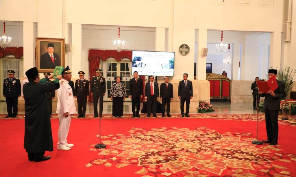 Presiden Resmi Lantik Dedy Ermansyah sebagai Wakil Gubernur Bengkulu