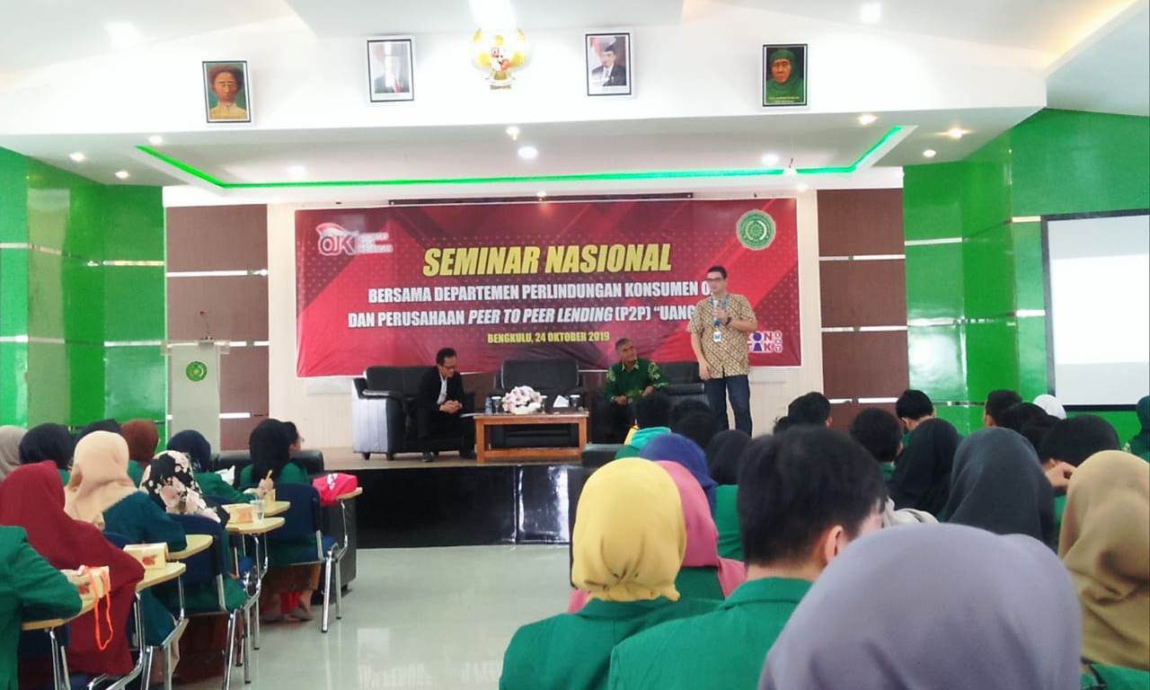 Gandeng UMB, OJK Bengkulu Kenalkan Financial Technology