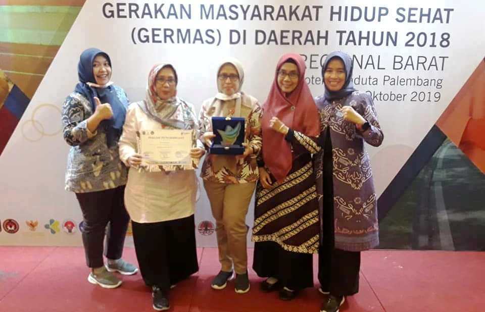 Pemprov Bengkulu Raih Penghargaan Pelaksanaan Germas Terbaik