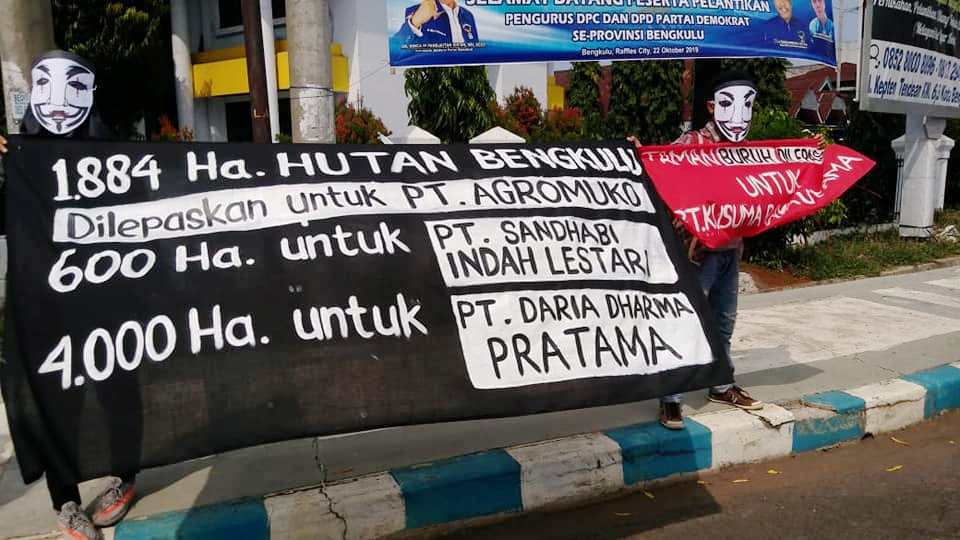 Aktivis Lingkungan Tolak Pelepasan Hutan Bengkulu