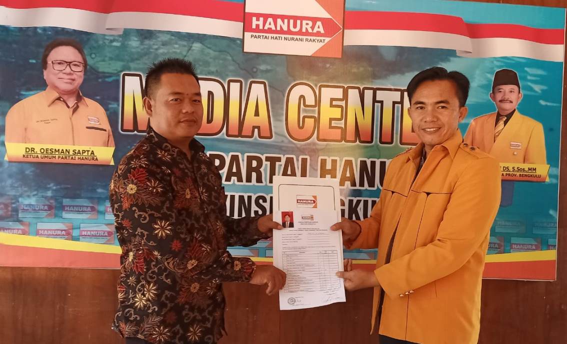 Agusrin Sudah Lengkapi Persyaratan di 3 Partai, Hendra Kusman: Kami Ingin Wujudkan Mimpi Rakyat