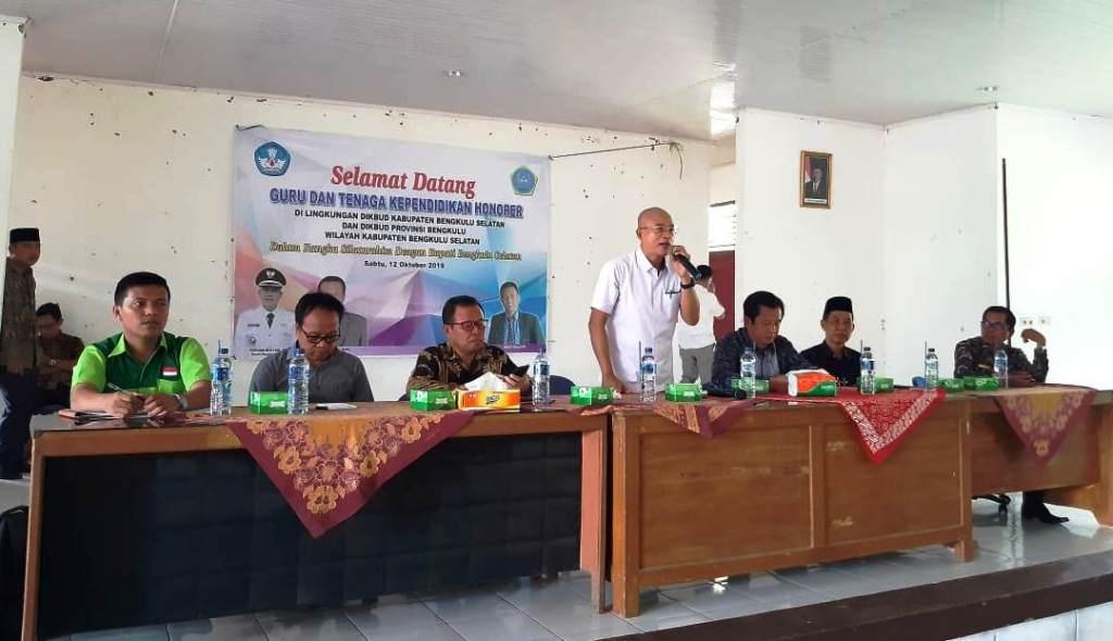 Mulai Bulan Depan, Pemkab Bengkulu Selatan Tambah Gaji Guru Honorer