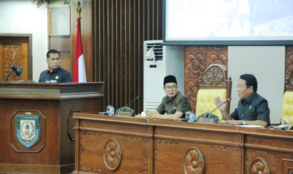 Tatib, Kode Etik serta AKD DPRD Provinsi Bengkulu Ditetapkan