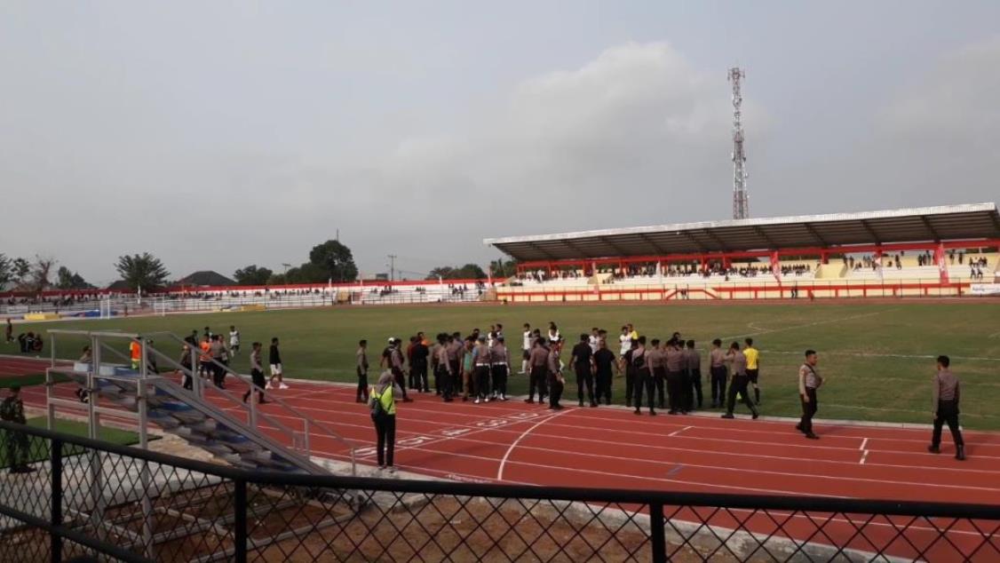 Nyaris Ricuh, Bengkulu Menang Atas Lampung