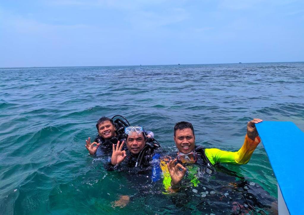 Gali Potensi Kelautan, Kadis DKP Kota Jajal Perairan Pulau Tikus