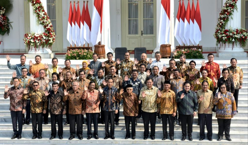 Daftar Resmi Kabinet Baru Jokowi