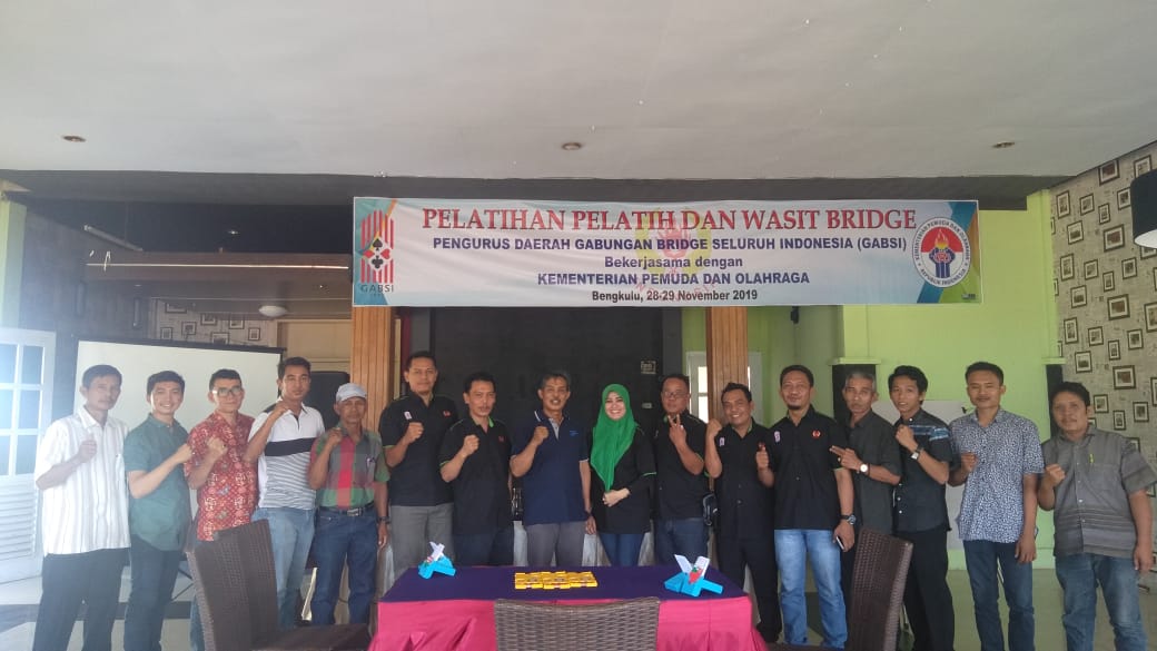 47 Calon Pelatih dan Wasit Bridge Ikut Pelatihan