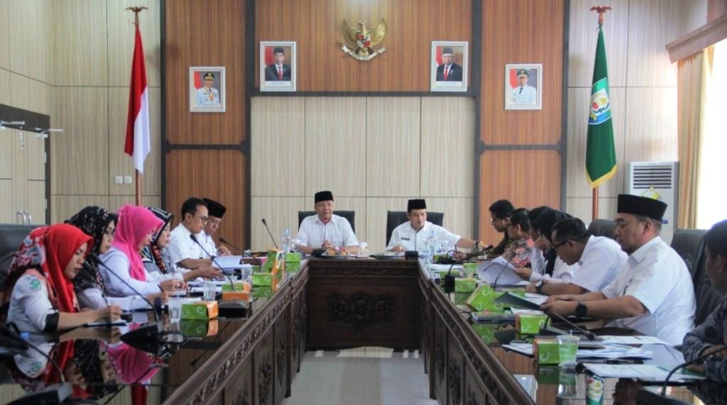 Rakor Dana Pajak Rokok 2019, Gubernur Rohidin Minta Tak Ada Lagi Pasien Disuruh Pulang