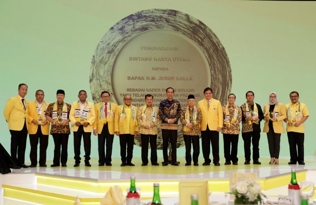 Dipimpin Rohidin Mersyah Golkar Bengkulu Sandang Penghargaan Terbaik