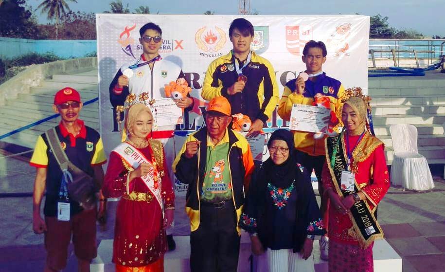 Pertandingan Terakhir, Bengkulu Raih 5 Medali Emas di Cabor Renang