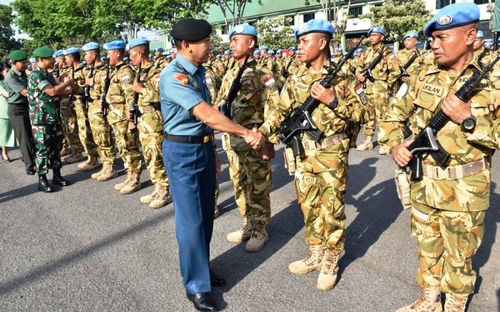 Satgas Batalyon Gerak Cepat TNI Konga XXXIX-A/Monusco Tiba di Makodam V/Brawijaya
