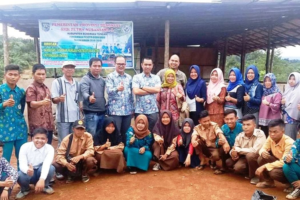 Pemprov Apresiasi SMK Putra Nusantara 4 Bengkulu Tengah