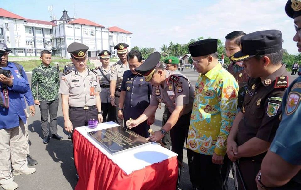 Kapolda Bengkulu Resmikan Polres Bengkulu Tengah