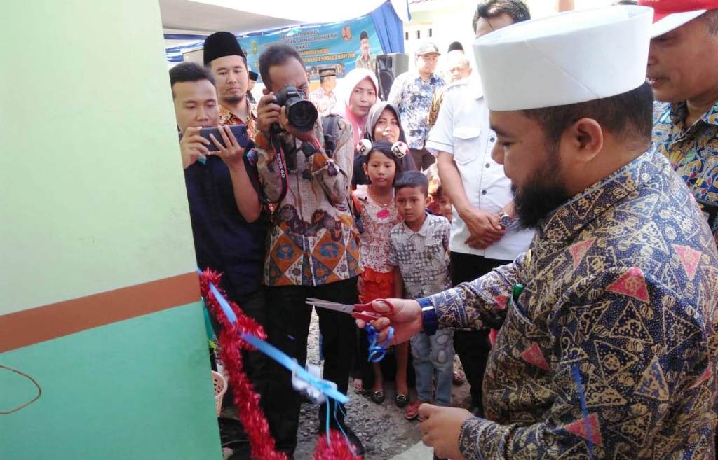 Pemkot Bengkulu Resmikan Rumah Khusus Nelayan