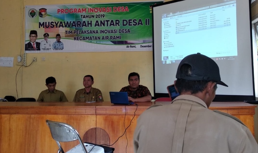 Program Inovasi Desa, TPID Air Rami Gelar Musyawarah Antar Desa II