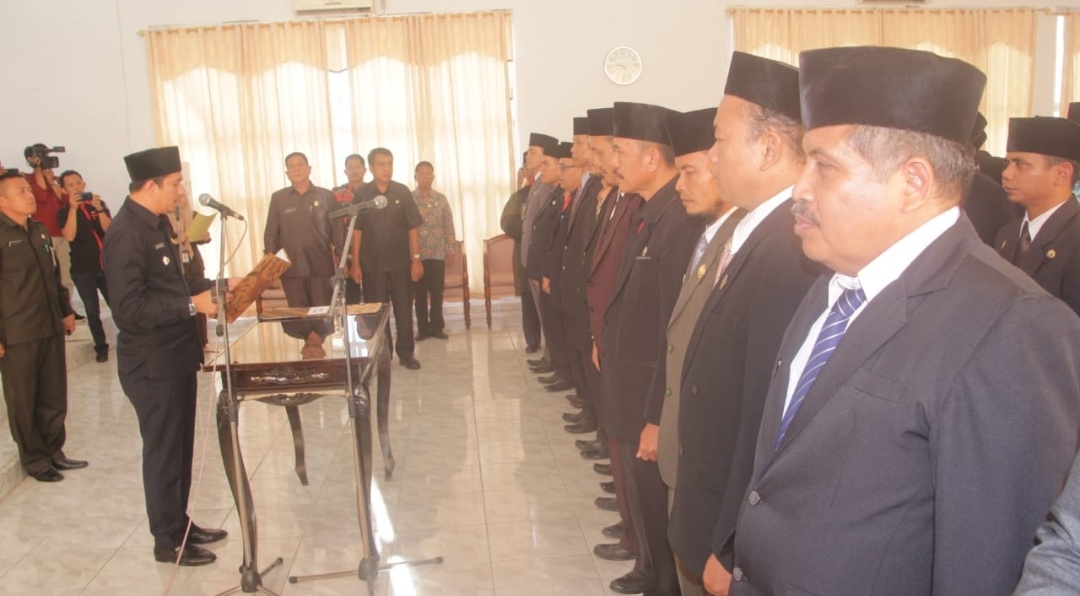Jelang Akhir Tahun, Bupati Mian Mutasi 69 Pejabat