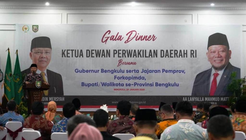 Dihadapan Ketua DPD RI, Rohidin Paparkan Alasan Antusias Buka Konektivitas