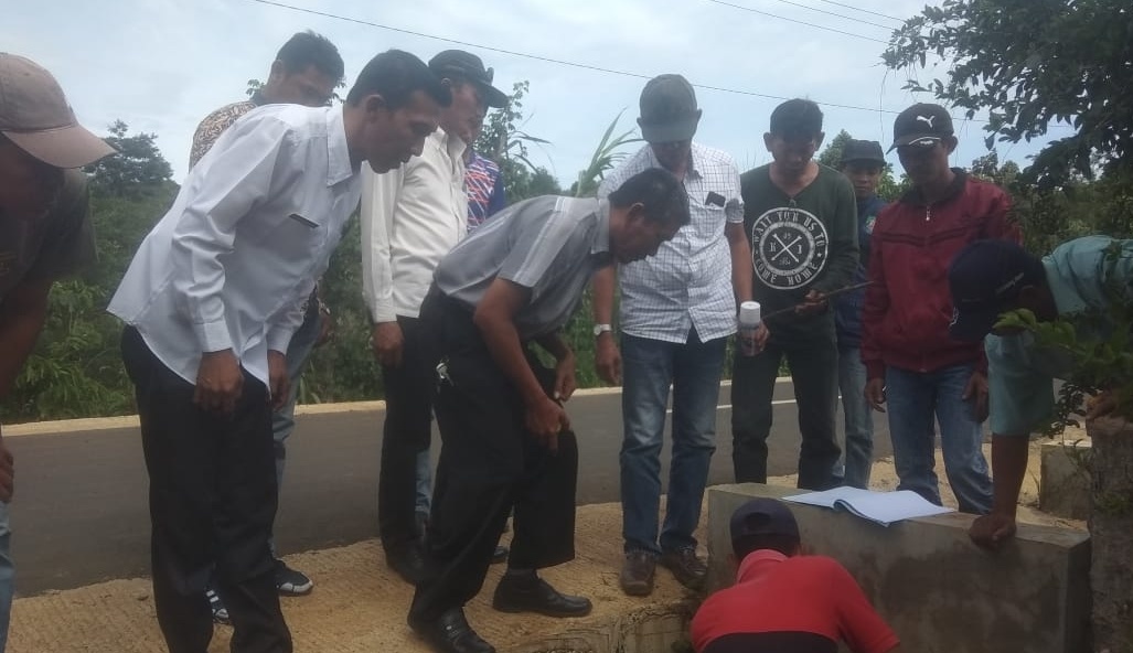 Pemdes Talang Babatan Monitoring Pembangunan Desa 2019