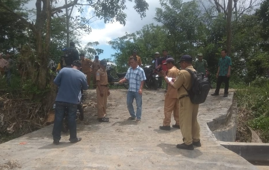 Pemdes Suka Merindu Laksanakan Monitoring Pembangunan Desa 2019