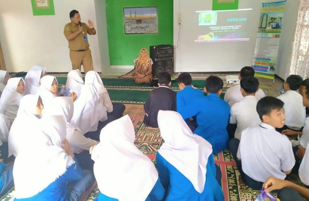 MAN IC Benteng Promosikan SNPDB Tahun Ajaran Baru