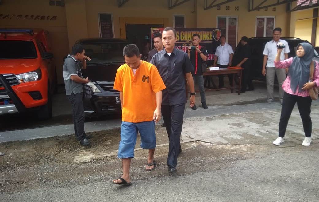 Setelah Kades, Giliran Sekdes Suka Makmur Bengkulu Utara Ditahan Polres