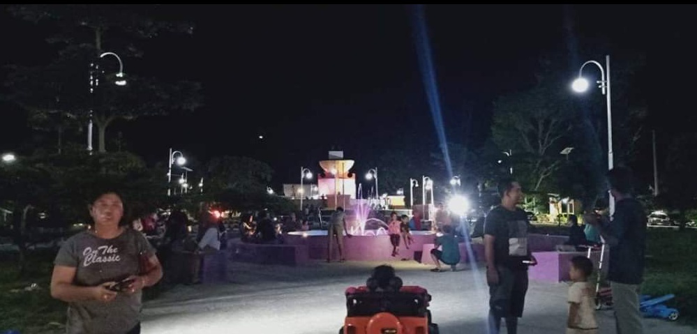 Ramai Pengunjung, Pelaku Usaha Rasakan Manfaat Taman Bundaran