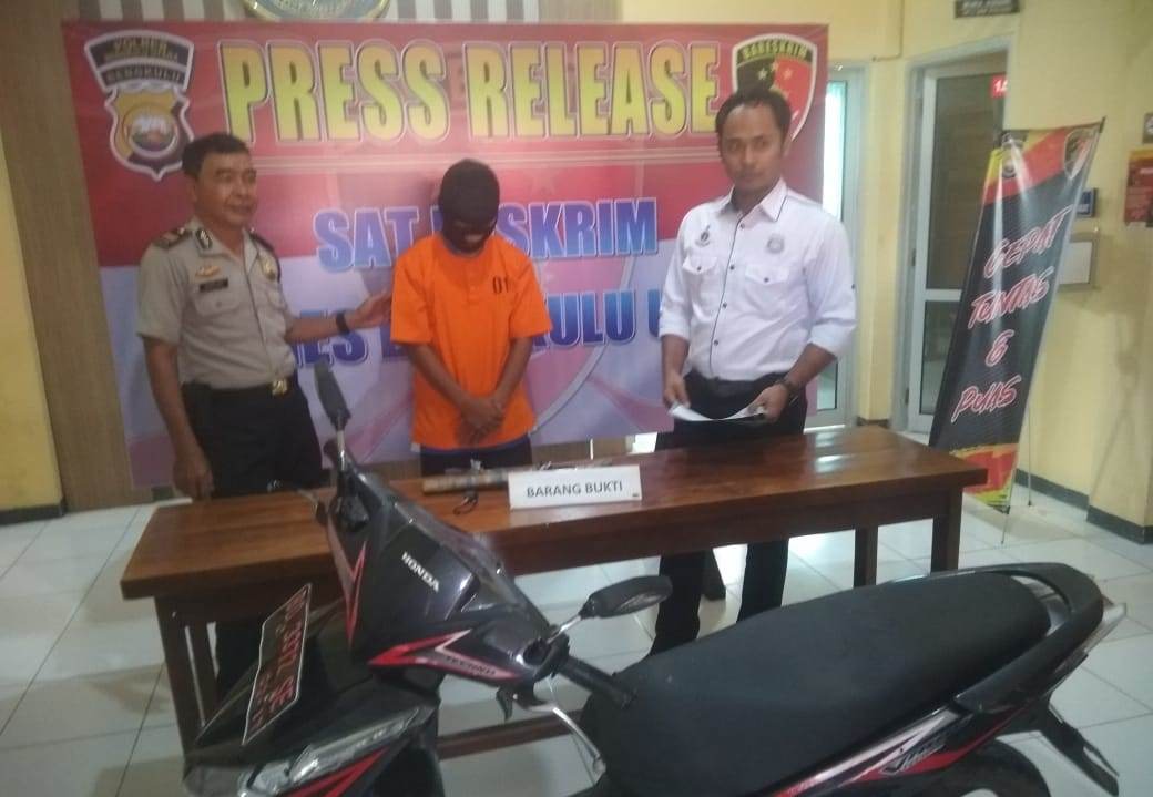 Satroni Rumah PNS, Warga Bengkulu Utara Dibekuk Polisi