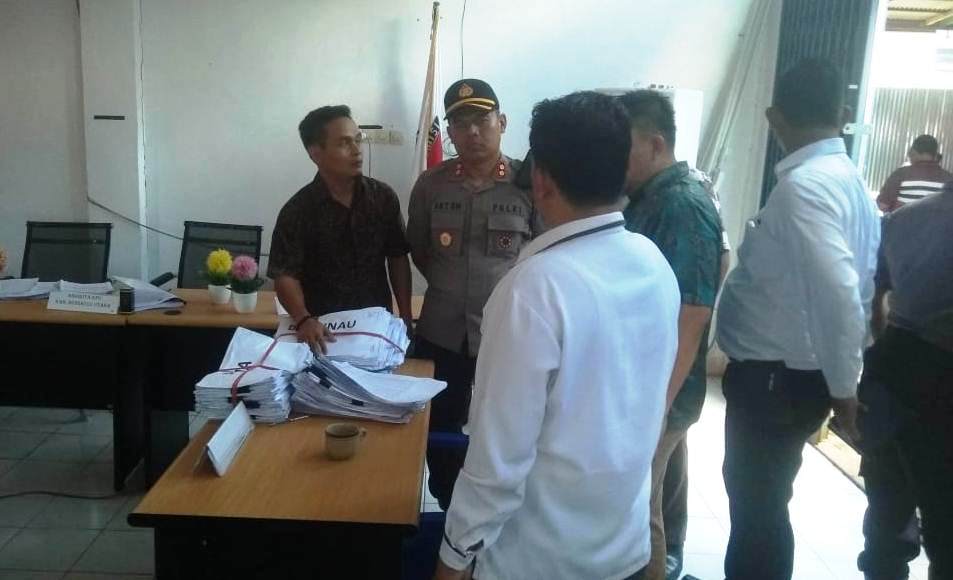 Kunjungi Kantor KPU, Kapolres BU Pastikan Situasi Aman Jelang Pilkada
