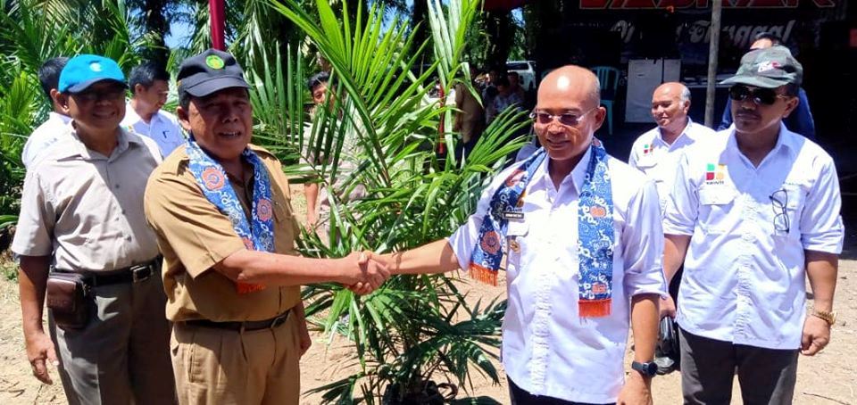 Bupati Gusnan Launching Program Replanting Kelapa Sawit untuk Rakyat