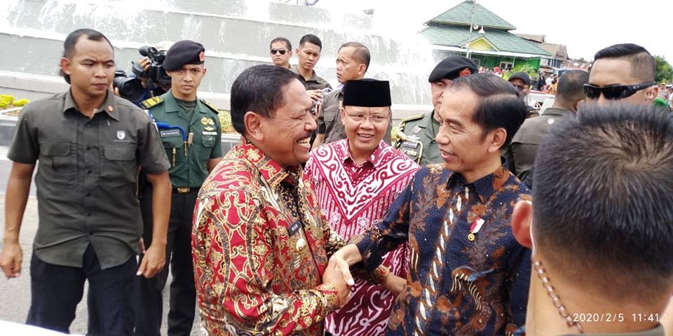 Bupati Mian Sodori Presiden Jokowi Proposal Jembatan Pelompat Macan