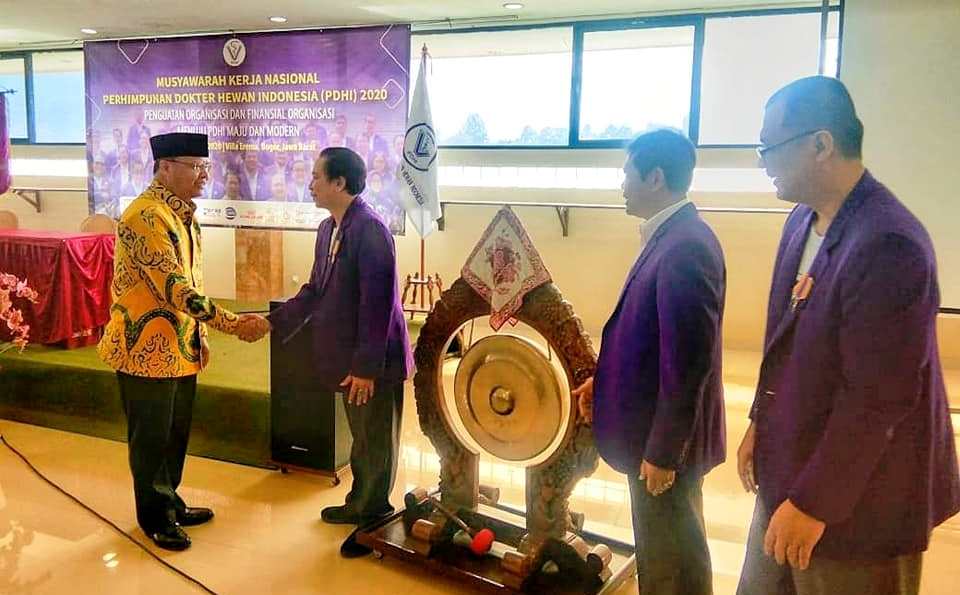 Hadiri Muskernas, Gubernur Rohidin Imbau PDHI Perkuat Eksistensi