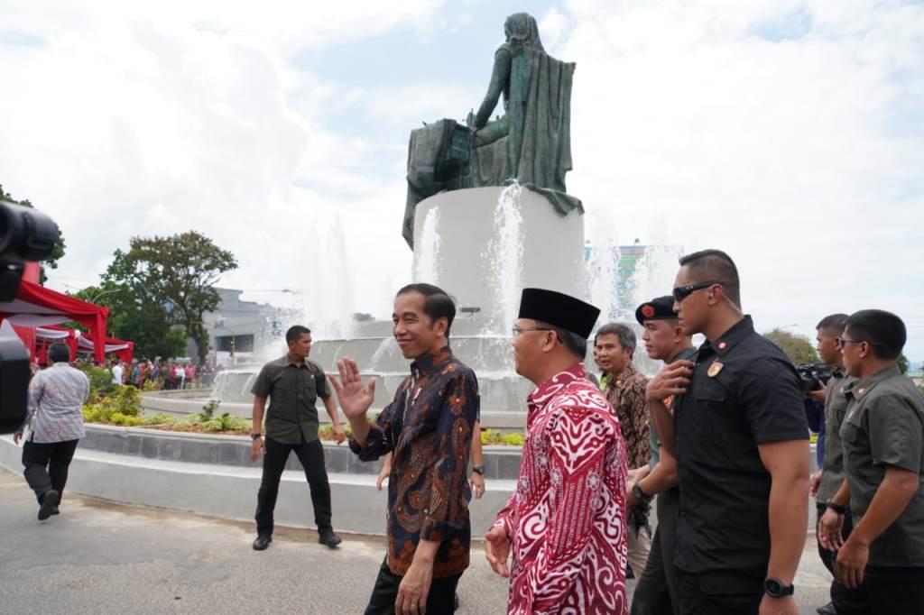 Resmikan Monumen Fatmawati, Presiden: Bukti Perjuangan dan Tanda Penghormatan